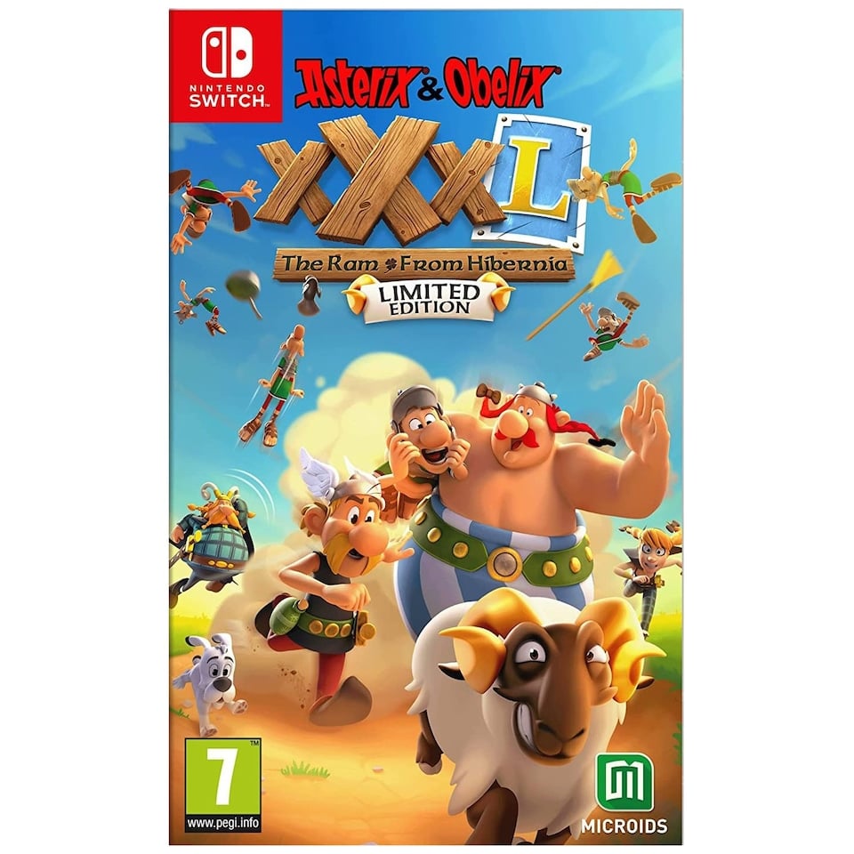 Køb Asterix & Obelix XXXL: The Ram From Hibernia (Limited Edition) - Nintendo Switch - Engelsk - Limited - Fri fragt