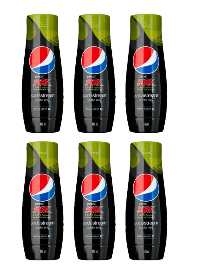 Køb SodaStream - Pepsi Max Lime (6 pcs) - Bundle
