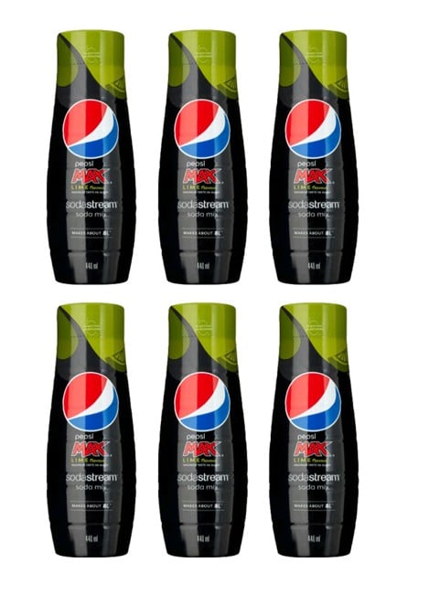 SodaStream - Pepsi Max Lime (6 pcs) - Bundle