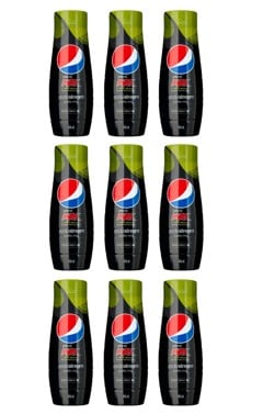 SodaStream - Pepsi Max Lime (9 pcs) - Bundle