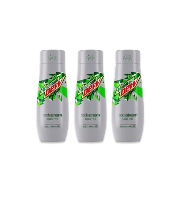 SodaStream - Mountain Dew Diet (3 stk) - Pakke