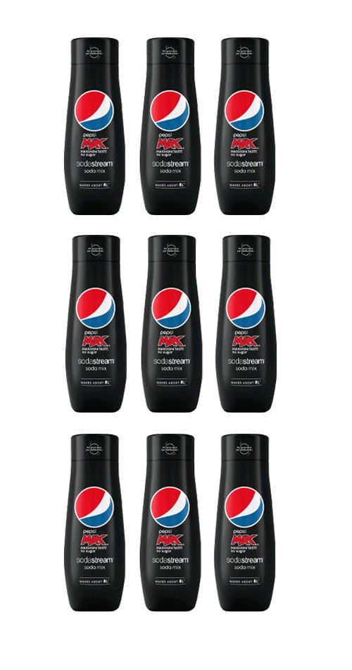 SodaStream - Pepsi Max (9 pcs) - Bundle - Mat og drikke
