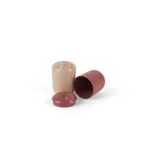 Dantoy - Tiny Biobased Sippy Cups - Nude & Ruby (6220)