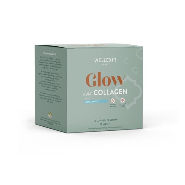 Wellexir - Glow Pure Collagen 30 Sachet Box