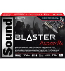Creative - Sound Blaster Audigy RX PCIe lydkort
