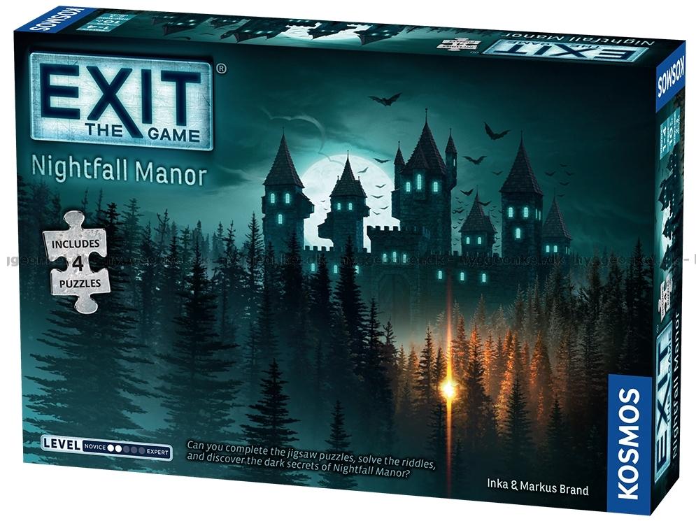 EXIT + Puzzle - Nightfall Manor (EN) (KOS1662), Exit: Escape Room