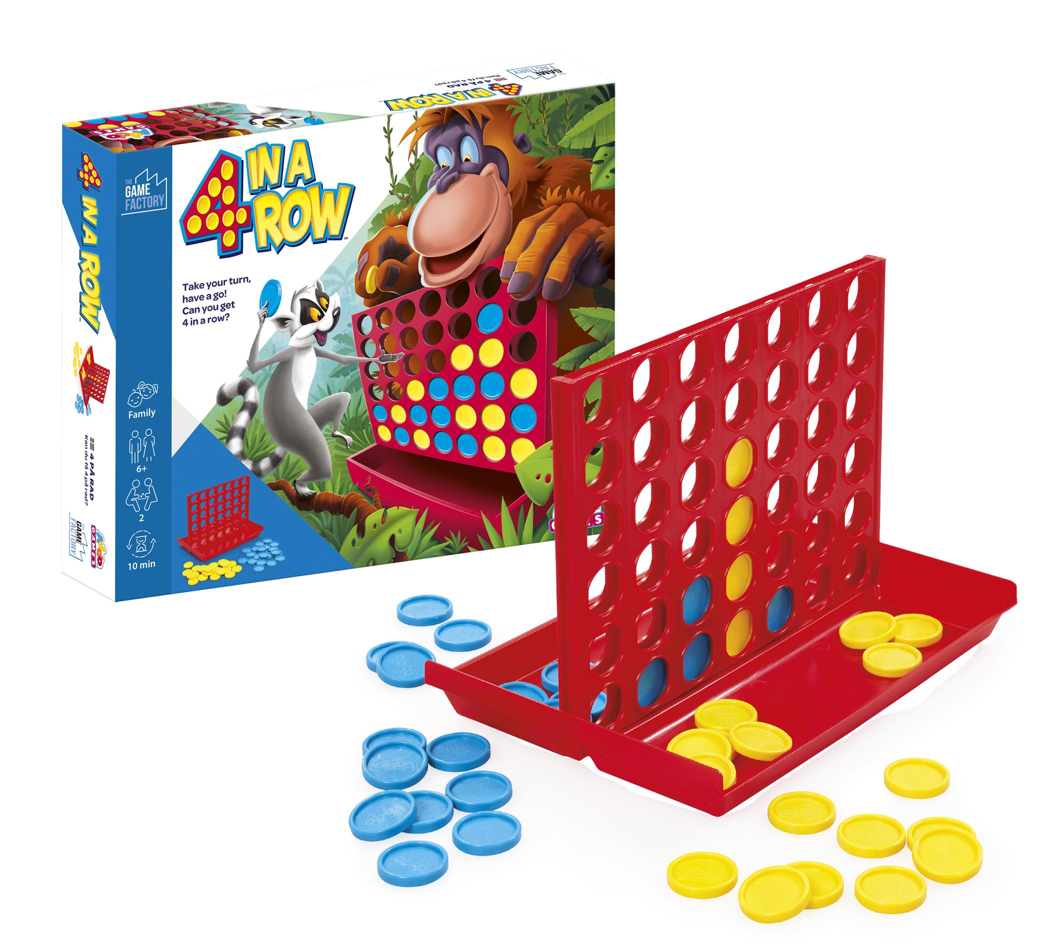 The Game Factory - 4 in a Row (207004) - Leker