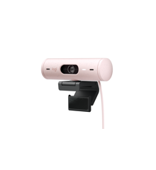 Logitech - Brio 500 Full HD Webcam USB-C ROSE