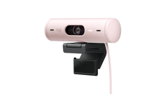 Logitech - Brio 500 Full HD Webcam USB-C ROSE