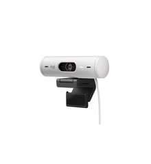 Logitech - Brio 500 Full HD Webcam OFF-WHITE