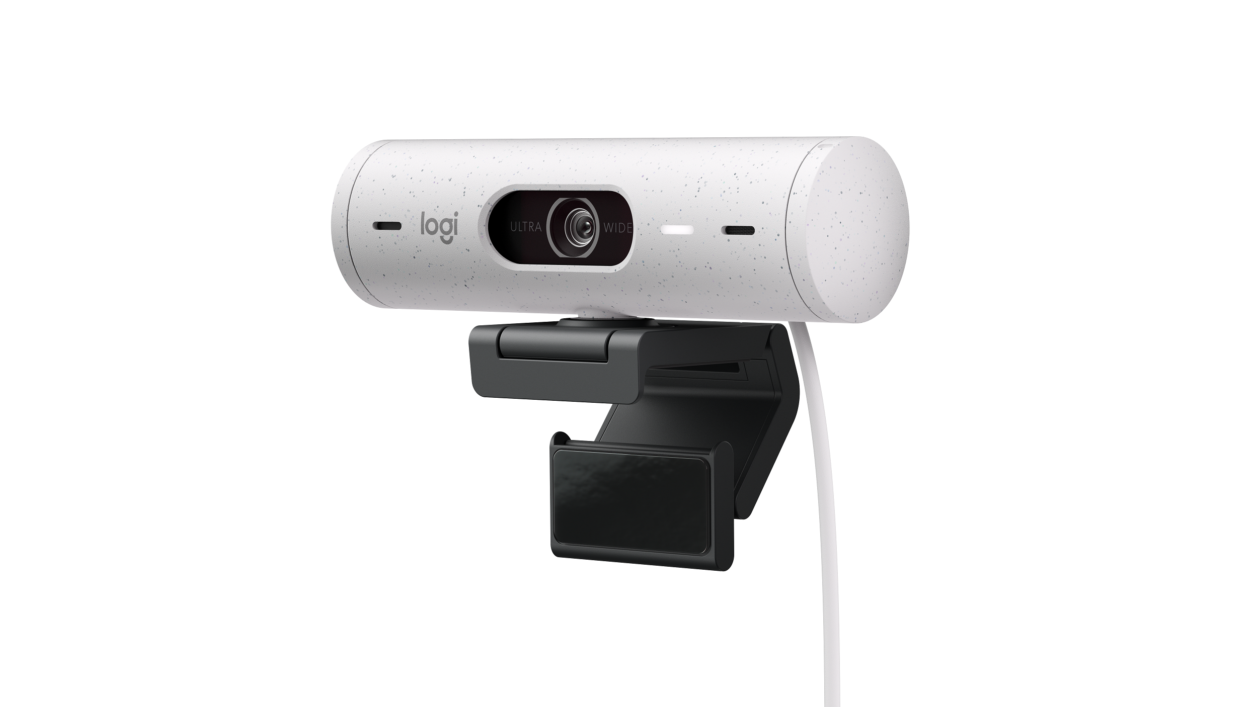 Logitech - Brio 500 Full HD Webcam USB-C OFF-WHITE - Datamaskiner