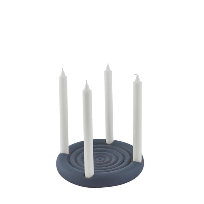 OYOY Living - Savi Advent Candleholder - Midnight Blue (L300468)