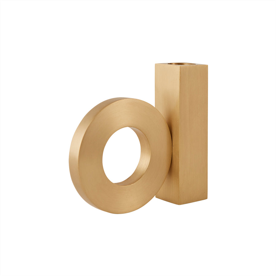 OYOY Living - Baari Solid Brass Candleholder (L300235)