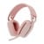 Logitech - Zone Vibe 100 Lightweight Wireless Over Ear Headphones - Noise Canceling Microphone - ROSE thumbnail-1