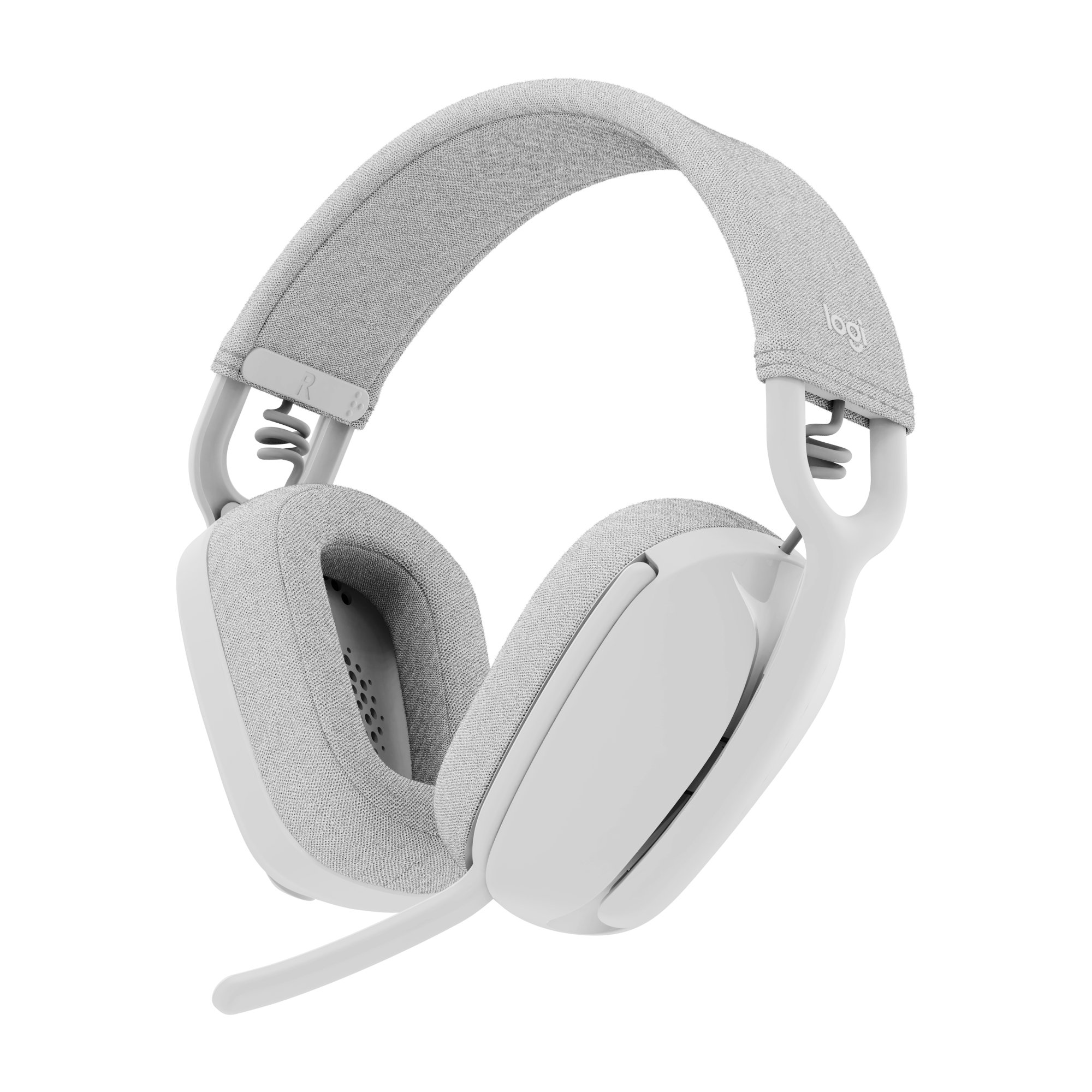 Logitech Zone Vibe 100 Trådløse over-ear letvægtshøretelefoner med støjreducerende mikrofon - OFF WHITE