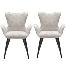 House Of Sander - Set of 2 Mist Chairs - Grey (25802)