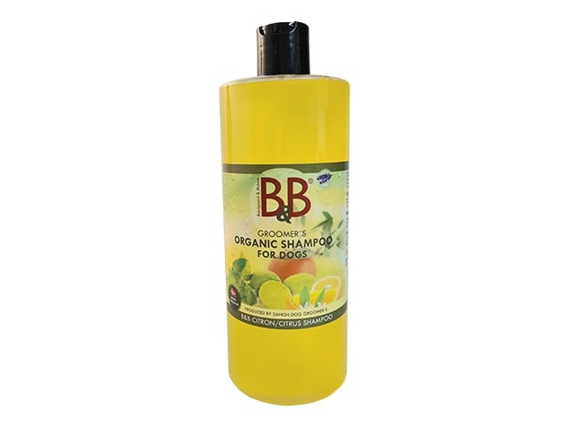 B&B - Økologisk Citrus Hundeshampoo 750 ml