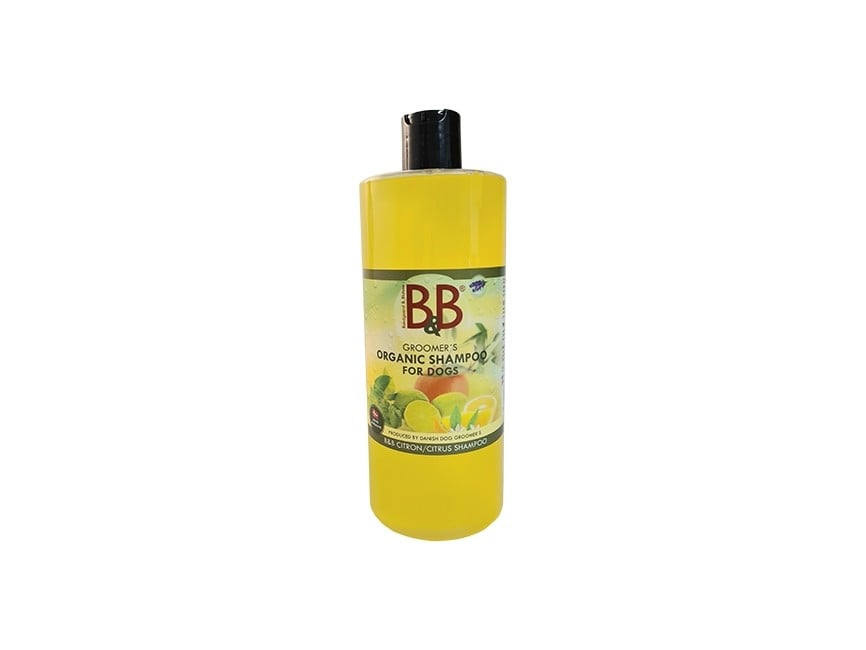 B&B - Økologisk Citrus Hundeshampoo 750 ml