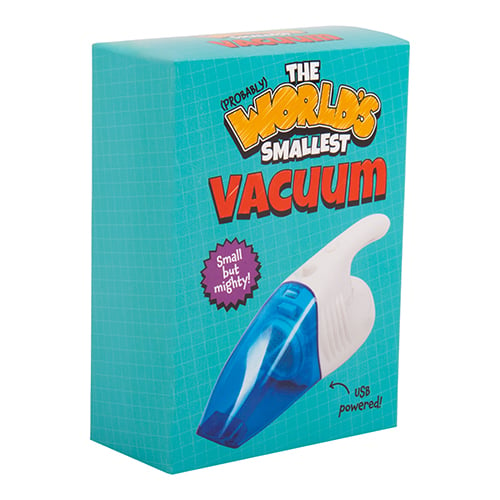 Worldâs Smallest Vacuum
