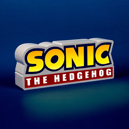 Sonic The Hedgehog Logo Light - Fan-shop