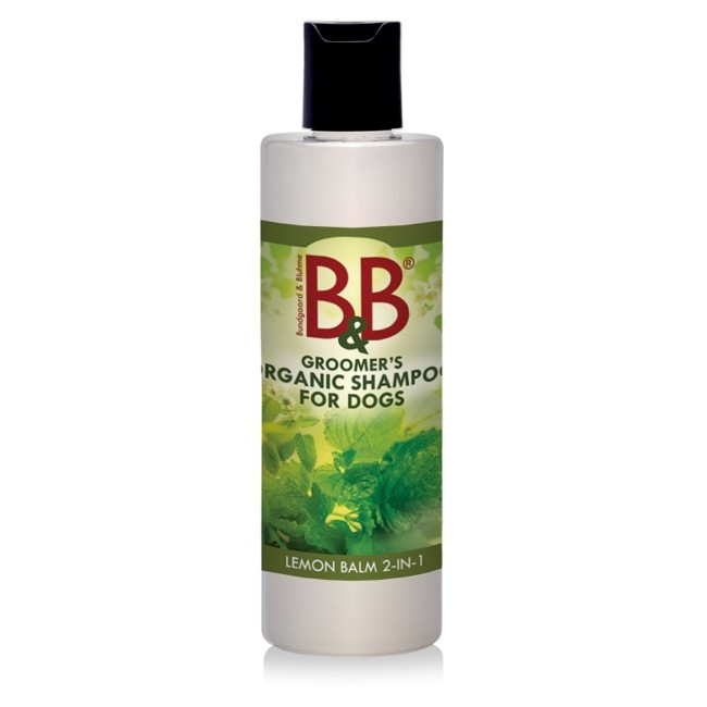B&B - Organic lemonbalm 2in1 shampoo for dogs (250 ml) (00302)