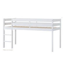 Hoppekids - ECO Comfort half high bed 90x200 cm White