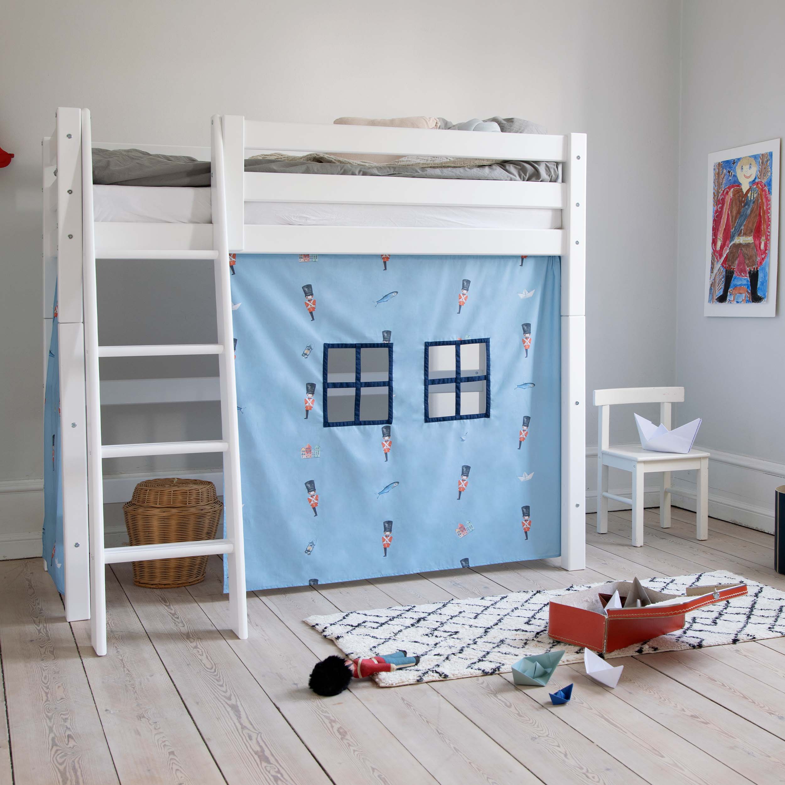 Hoppekids - Tin Soldier curtain for mid high bed 70x160 cm