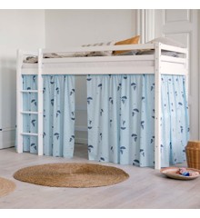 Hoppekids - Ole Lukoie Curtain For Mid High Bed Blue