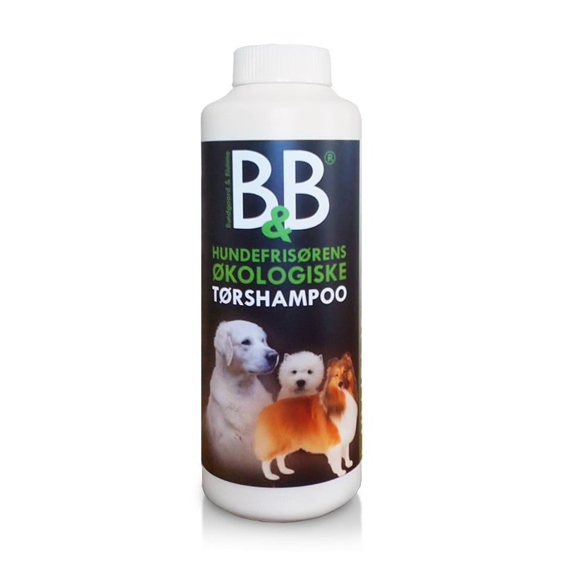 B&B - Økologisk tørshampoo til hund