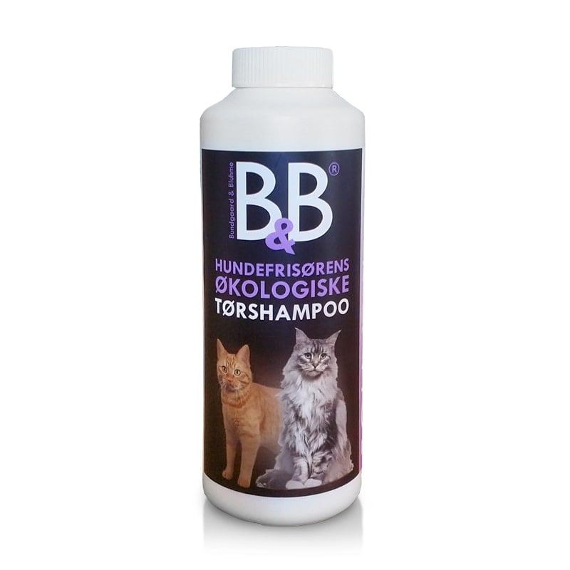 B&B Organic dry shampoo for cats (02105) - Kjæledyr og utstyr