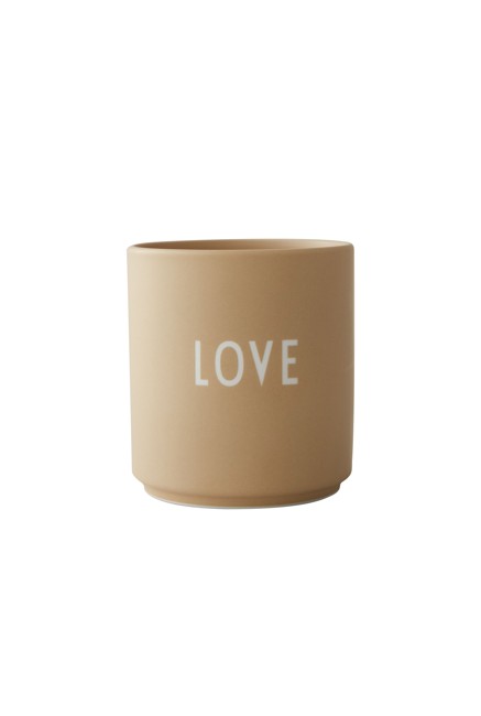 Design Letters - Favourite cups - Beige Love