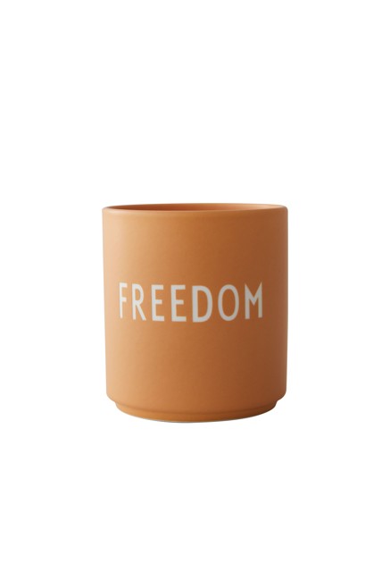 Design Letters - Favourite cups - Orange Freedom