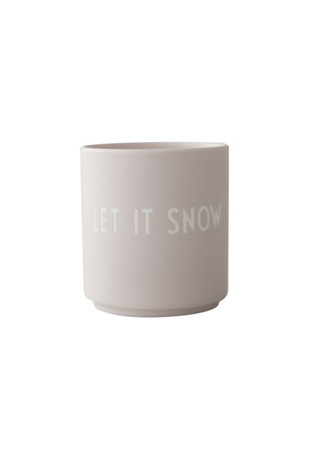 Design Letters - Favourite kop - Let it snow