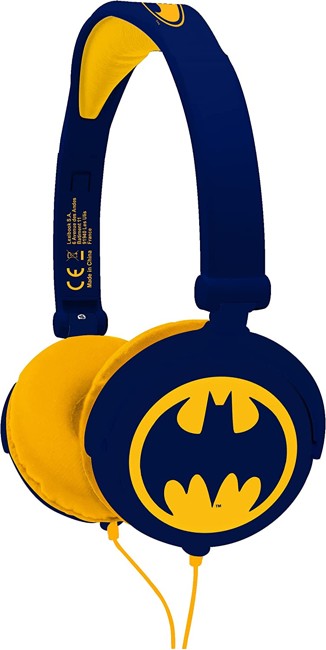 Lexibook - Batman - Kids Safe Stereo Headphones (HP015BAT)