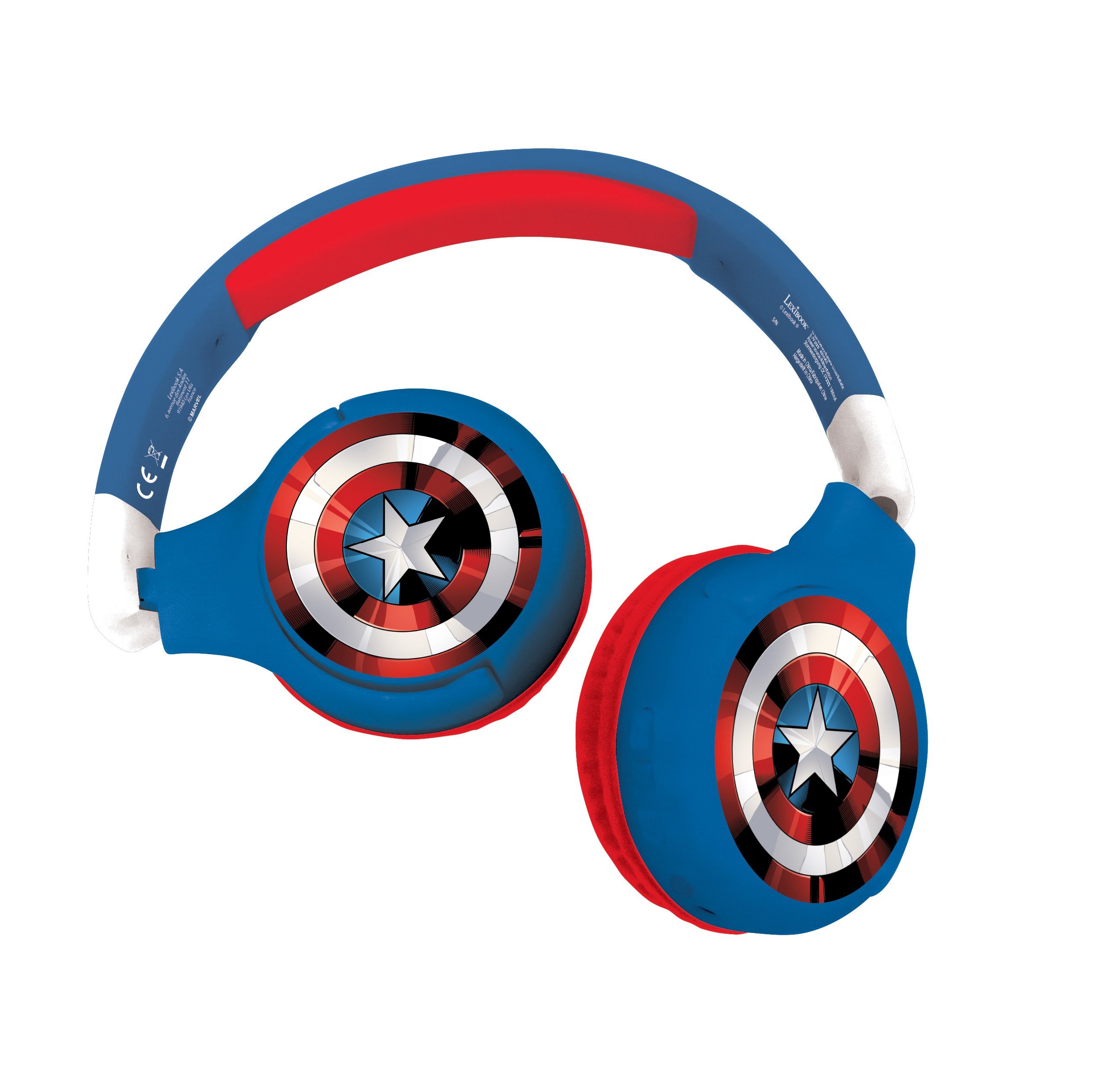 Lexibook - Avengers - 2 in 1 Bluetooth foldable Headphones (HPBT010AV) - Leker