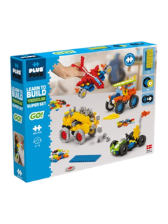 Plus - Plus - LEARN TO BUILD GO! - VEHICLES - (7016)