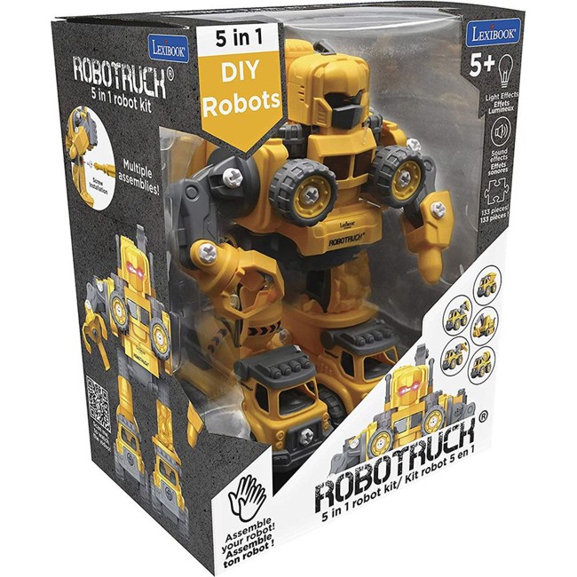 Lexibook - RoboTruck - 5 in 1 robot kit (ROBD10)