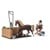 Schleich - Horse Club - Washing area with Emily & Luna (42438) thumbnail-1