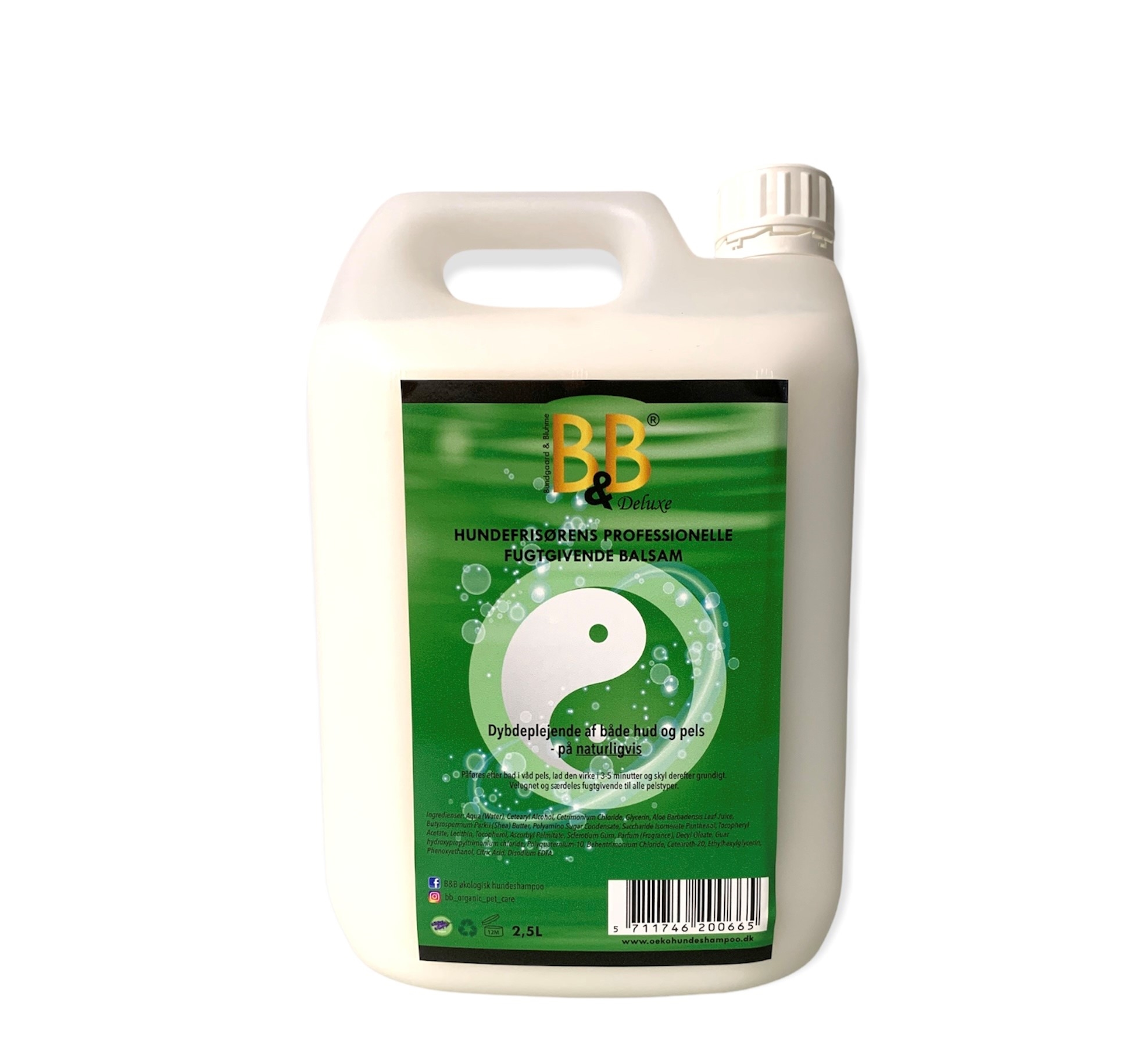 Køb B&B - Hundefrisørens Professionelle Fugtgivende Balsam 2500 Ml