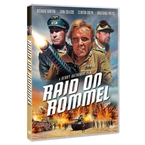 Raid on Rommel - Richard Burton - (Classic War Movie)