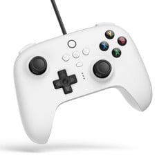 8BitDo Ultimate Controller Wired - White