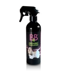 B&B - Økologisk filtfri spray  500 ml hjælper med opløsning af filt i pels