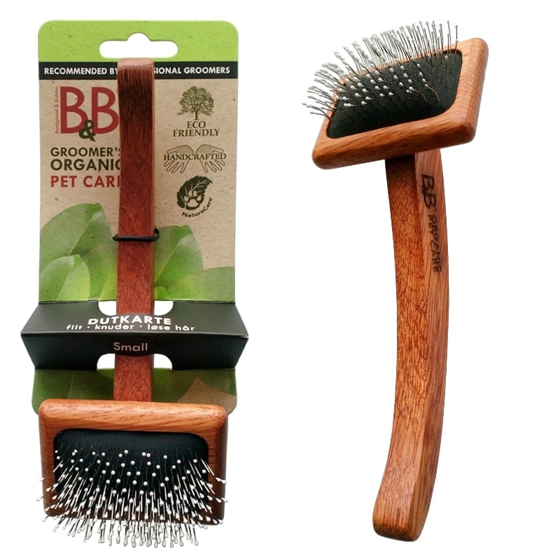 B&B - Slicker brush, Small (02029) - Kjæledyr og utstyr