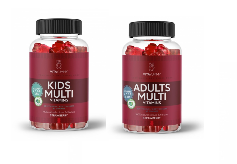 VitaYummy - Kids Multivitamin +  Adults Multivitamin 2-Pack