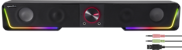 Speedlink - GRAVITY RGB Stereo Soundbar, black thumbnail-3