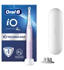 Oral-B - iO4s Lavendel Elektrisk Tannbørste (60 DAGER PENGENE TILBAKE GARANTI*)