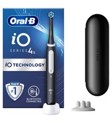 Oral-B - iO4s Mat Sort Elektrisk Tandbørste