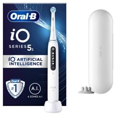 Oral-B - iO5s Hvit Elektrisk Tannbørste