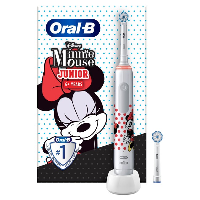 Oral-B - Pro 3 Junior Minnie Sensitive - Elektrische Zahnbürste