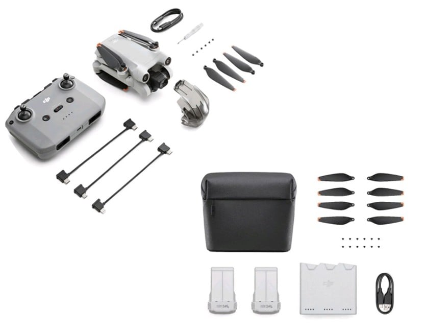 Buy DJI - Mini 3 Pro & Fly More Kit - Bundle